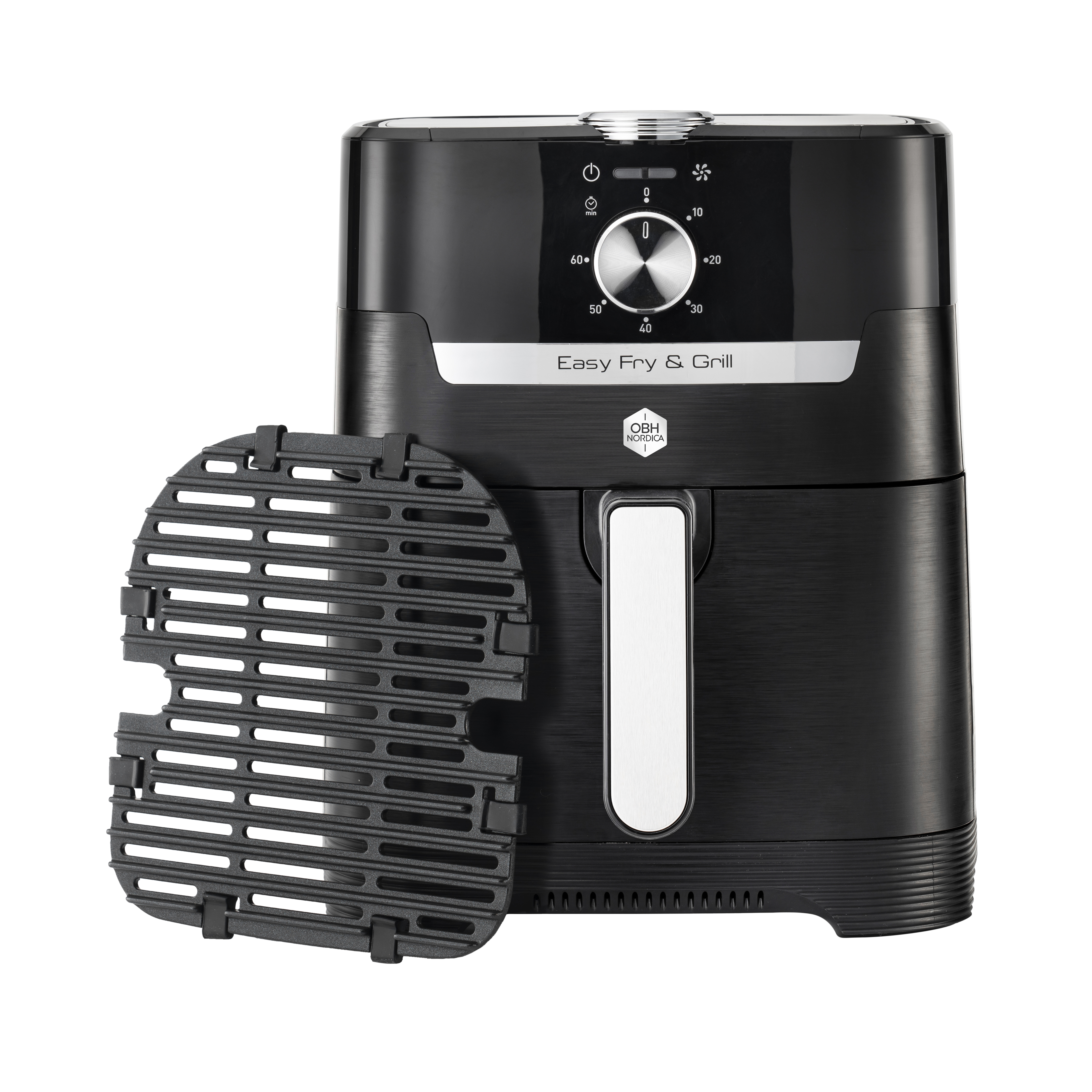 OBH- Easy Fry & Grill Classic 2in1 Black Mechanical 1550 W