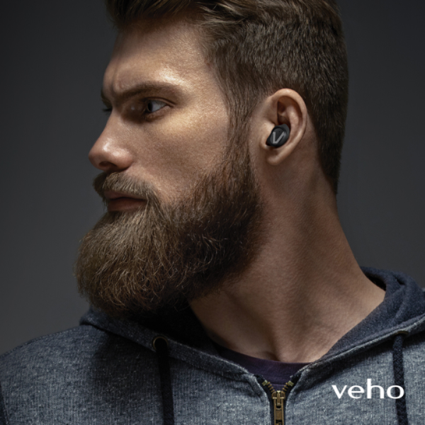 Veho RHOX True wireless earbuds - Sort eller Hvid