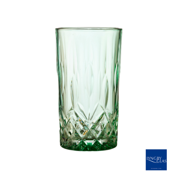 Lyngby Glas Sorrento Highball, 8 stk. - Valgfri farve Grøn 27779 + 27779