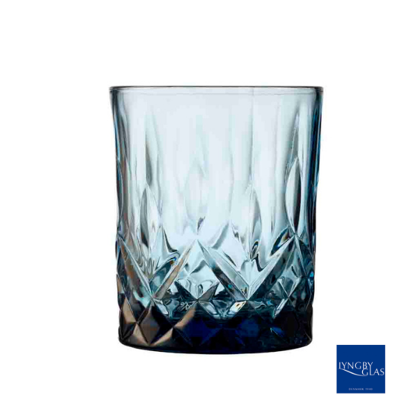 Lyngby Glas Sorrento whiskeyglas, 8 stk. - Valgfri farve Blå 27732 + 27732