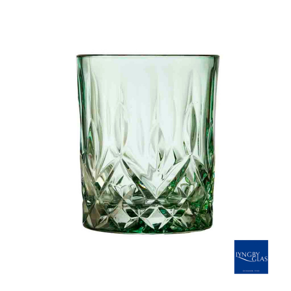 Lyngby Glas Sorrento whiskeyglas, 8 stk. - Valgfri farve Grøn 27730 + 27730