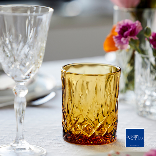 Lyngby Glas Sorrento whiskeyglas, 8 stk. - Valgfri farve