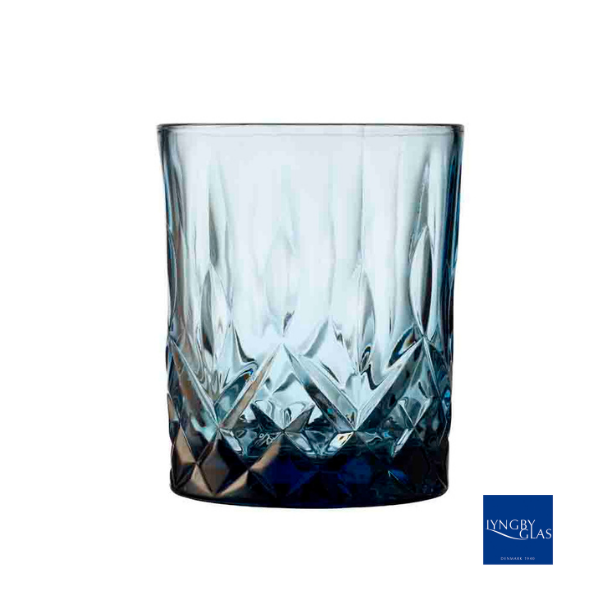 Lyngby Glas Sorrento whiskeyglas, 12 stk. - Valgfri farve Blå 27732 + 27732 + 27732 + 27732