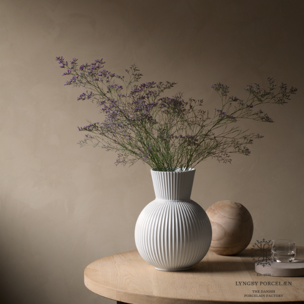 Lyngby Porcelæn Tura vase, 34 cm