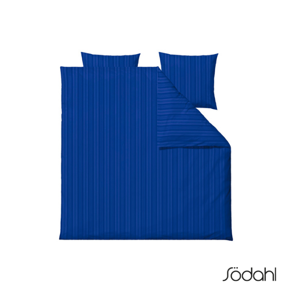 Södahl Sengetøj, Noble  - Valgfri farve Royal blue, 200 x 220 (31939)