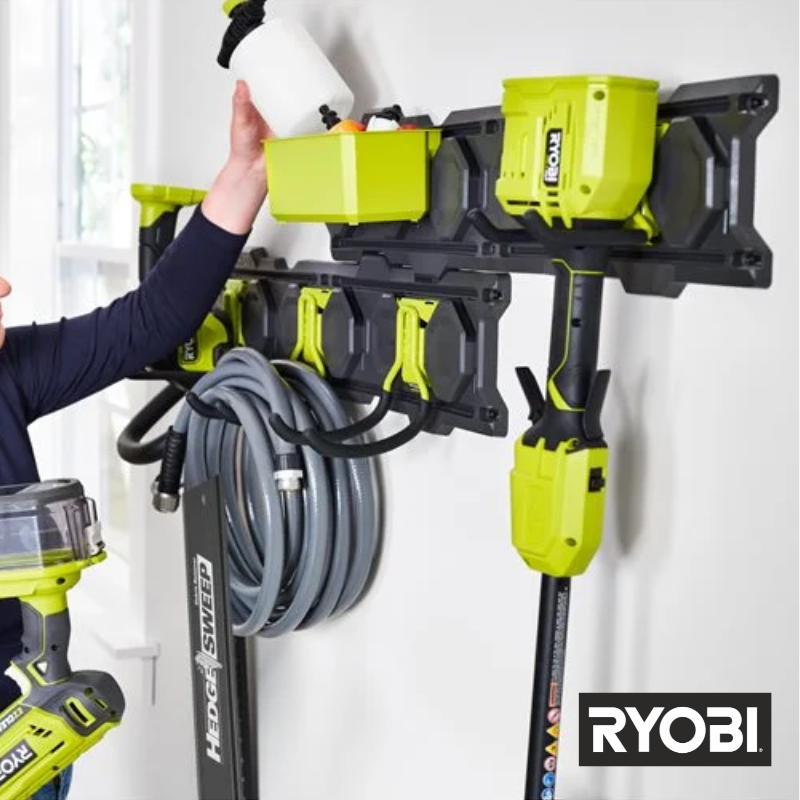 Ryobi LINK Vægopbevarings sæt med 7 dele