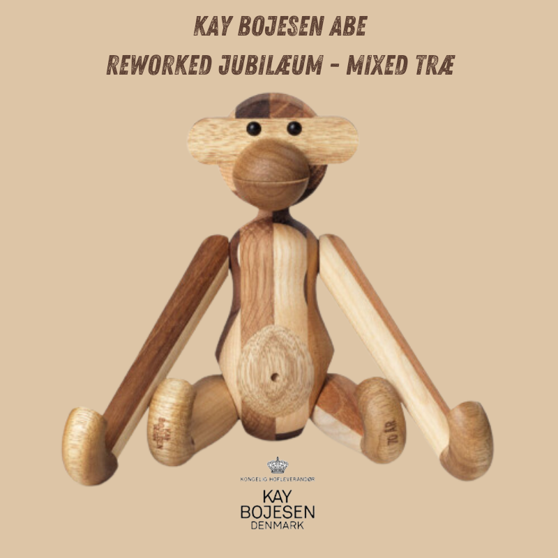 Kay Bojesen - Lille Abe Reworked jubilæum - mixed træ