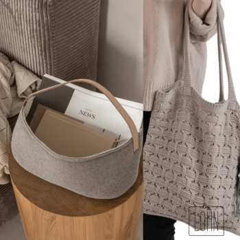 By Lohn Strikke Shopper  & all Round holder