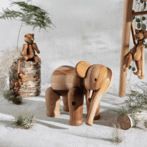 Kay Bojesen Elefant Reworked jubilæum mini mix træ
