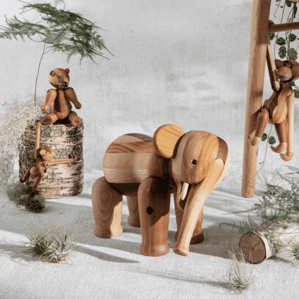 Kay Bojesen Elefant Reworked jubilæum mini mix træ