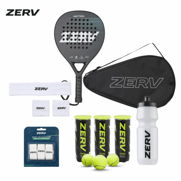 Padel pakke med cover - ZERV - Billede 2