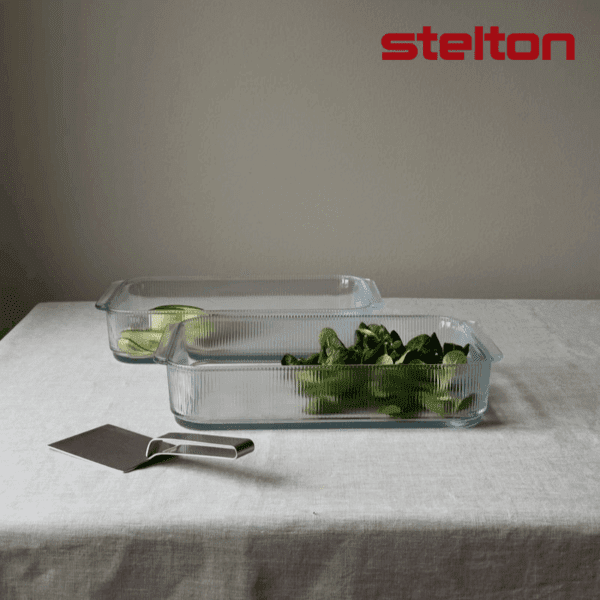 Stelton Pilastro Ovnfade & EM Lasagnespade