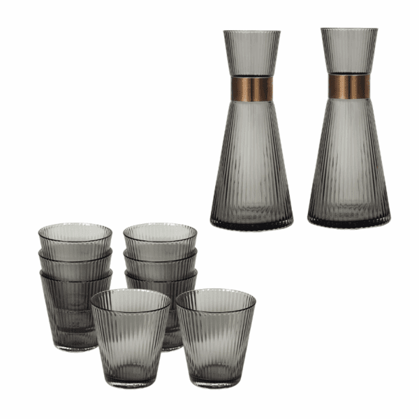 Grand Cru Nouveau sæt 2 stk vandkaraffel & 8 stk glas - Billede 2