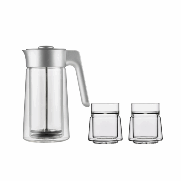 Jacob Jensen Stempelkande og glas - Billede 3