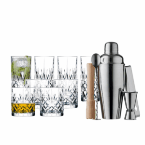 Lyngby Glas Melodia Cocktail m. barsæt