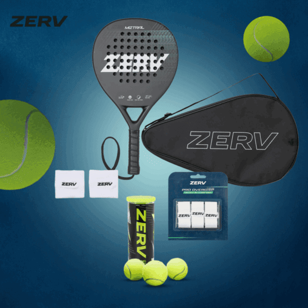 Padel pakke med cover - ZERV