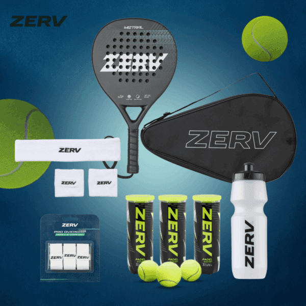 Padel pakke med cover - ZERV