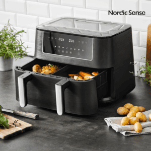 Nordic Sense Dobbelt Airfryer 9,4 L