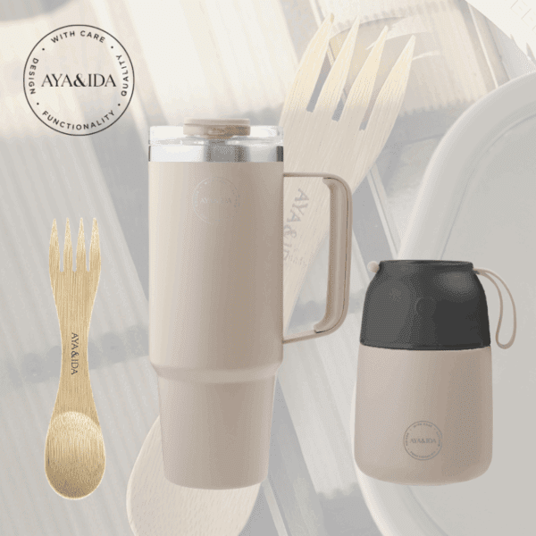Thermo cup + food'ie - AYA&IDA