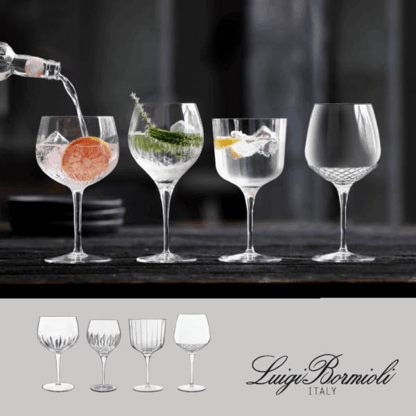 Luigi Bormioli Gin & Tonic, 8 Assorteretglas