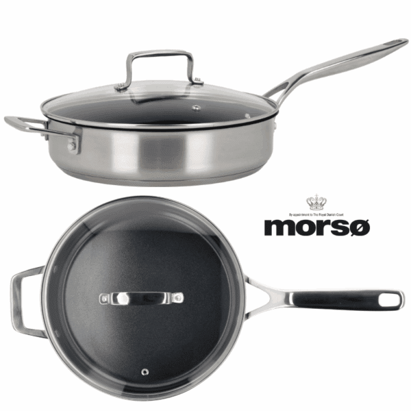 Morsø Sauterpande med glaslåg 24 cm - Billede 2