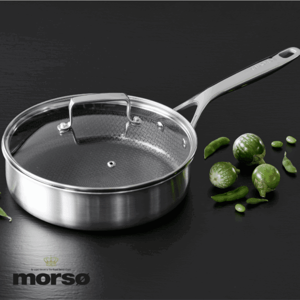 Morsø Sauterpande med glaslåg 24 cm