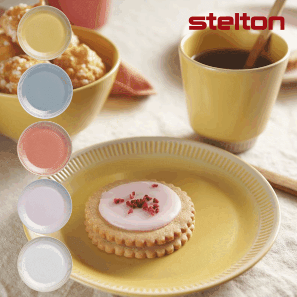 Colorit middagstallerkener 8 stk. - Stelton