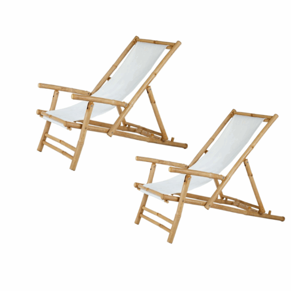 2 stk Hâws Nooka Bamboo Chair w.armrest - Billede 2