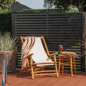 2 stk Hâws Nooka Bamboo Chair w.armrest