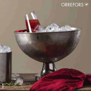 Orrefors Jernverk Flaskekøler Bowl