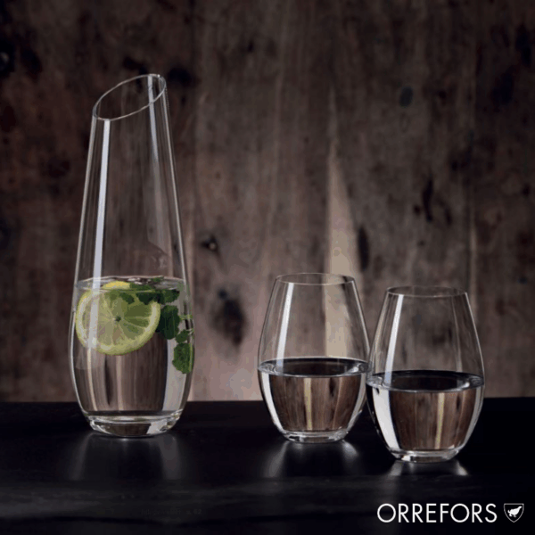 Orrefors Enjoy karaffel og More tumblerglas