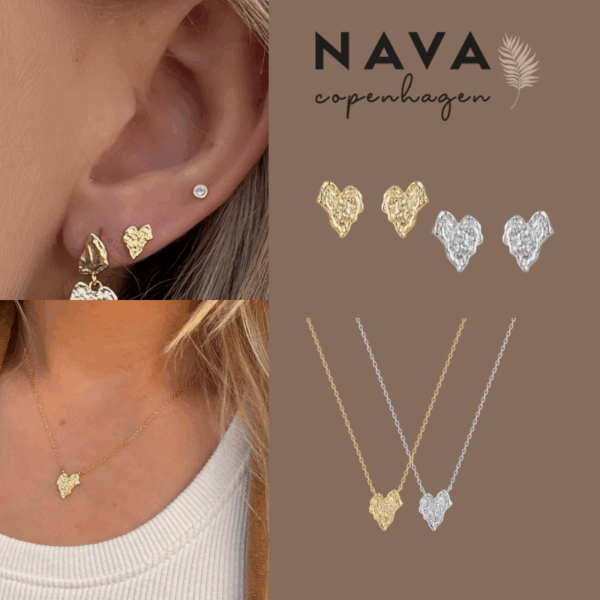Halskæde & Studs - Nava Copenhagen