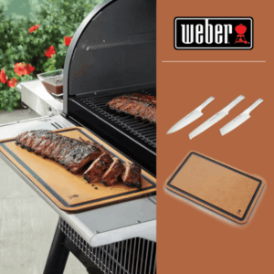 Weber Skærebræt og Knivsæt