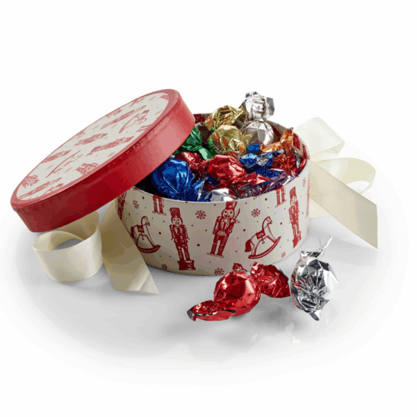 Hatteæsker Nutcracker - Mixede Chokoladekugler