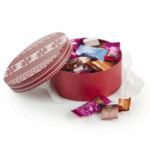 Hatteæske Sweater, Stor - Anthon Berg Mix 500 g.