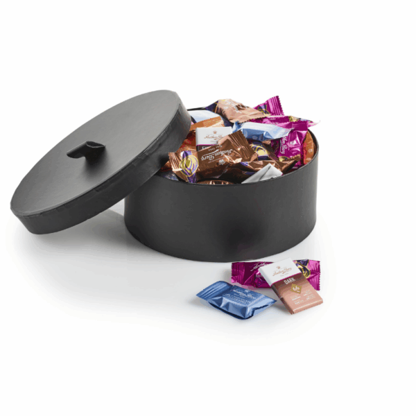 Hatteæske Sort m/Hank, Mega - Anthon Berg Mix 750 g.
