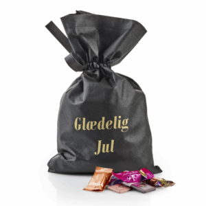 Sort stofpose med 1500 g. Anthon Berg Mix