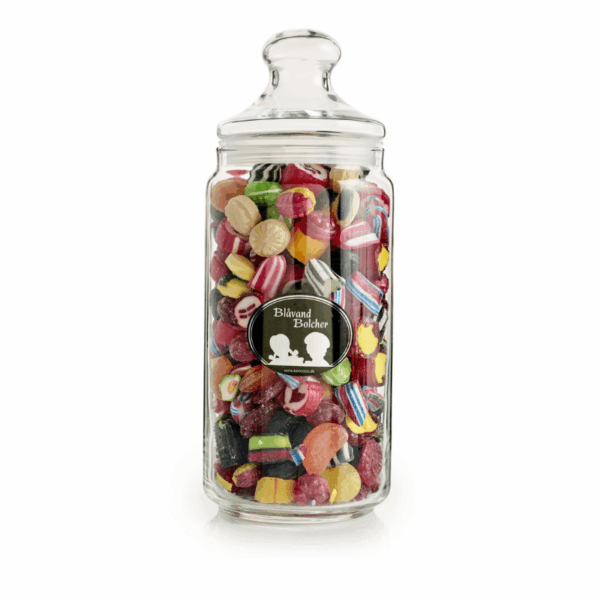 Apoteker glas med Blåvand Bolcher 1000 g