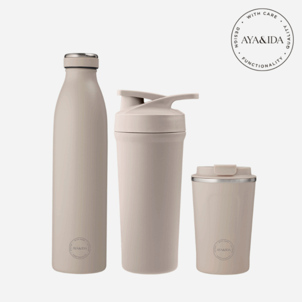 Drinking Bottle + Shaker + Cup2Go - AYA&IDA - Billede 3