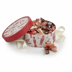 Hatteæske Nutcracker, Stor - Økologisk & Vegansk Fudge - Mix 600 g.