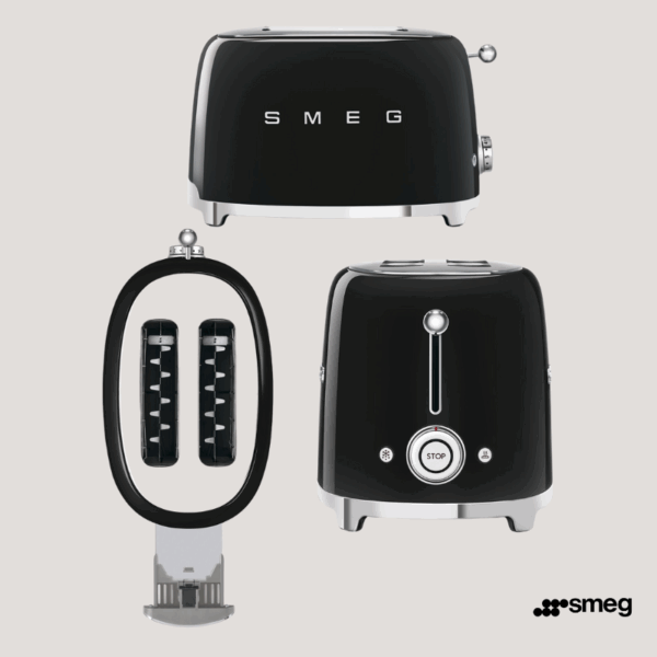 Smeg brødrister til 2 skiver - Billede 2