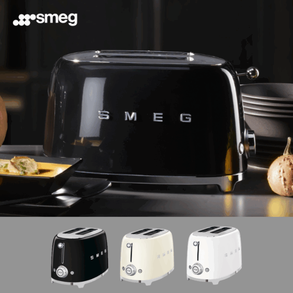 Smeg brødrister til 2 skiver