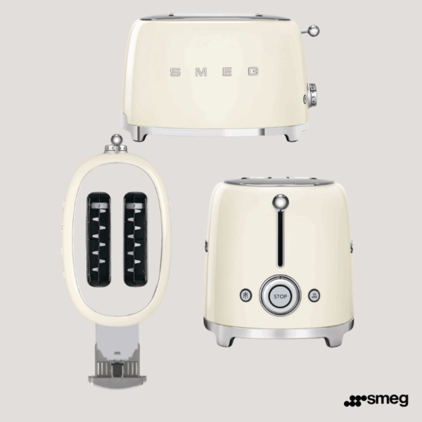 Smeg brødrister til 2 skiver - Billede 3