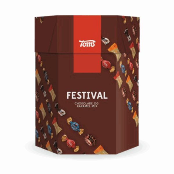 Toms Festival 1,5 kg. - Sælges kun i kolli 4 stk.