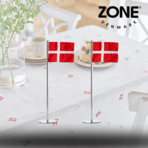 2 stk. Zone Flagstænger 40 cm